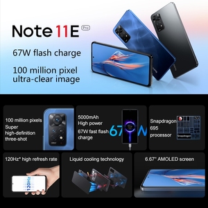 Excelente Teléfono Móvil <span class=keywords><strong>Xiaomi</strong></span> Redmi Note 11E ProLED con Pantalla de 6.67 Pulgadas y 120Hz, Batería de 5000mAh y Cargador Rápido de Alta Potencia - Product Image 3