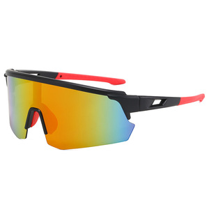Lunettes de soleil polarisées Xsy pour le cyclisme en plein air, anti-vent, pour hommes et femmes, avec verres PC, type 3, protection solaire. - Product Image 3