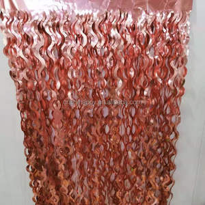 <span class=keywords><strong>2022</strong></span> niños fiesta brillante Negro oro plata oropel puerta cortina telón <span class=keywords><strong>de</strong></span> fondo lámina metálica para Navidad Pascua graduación Ramadán - Product Image 1