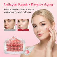 Crème Gelée en Capsules Anti-Âge Réparatrice Éclaircissante pour la Peau à Marque Blanche – Réparation Profonde au Collagène Hydrolysé Soluble et ADN de Sodium