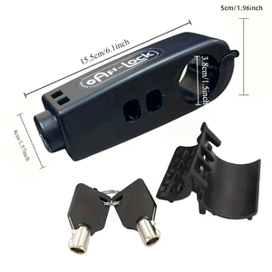 Bloqueo de manillar para bicicleta y motocicleta – Bloqueo de freno antirrobo portátil para bicicleta eléctrica, bicicleta, scooter – Evita robos C - Product Image 4