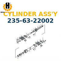CYLINDRE HYDRAULIQUE 235-63-22002 235-63-16102 235-63-28000 235-63-25200 235-63-42002 pour niveleuse GD825