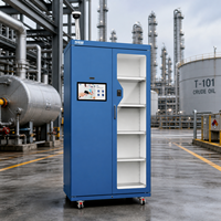 Kabinet RFID Industri Minyak dan Gas Pintu Ganda Anti Ledakan Desain Opsional untuk Pelacakan Aset di Lepas Pantai dan Kilang