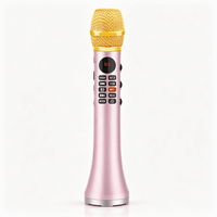 Microphone sans fil 20W avec moniteur/écran, microfono inalambrico profesional, système de haut-parleurs karaoké, OEM Bluetooth USB