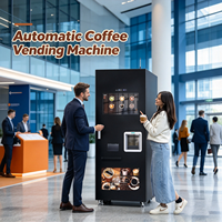 Distributeur automatique de café fraîchement moulu intelligent IoT avec SDK et API ouverts pour aéroports et gares