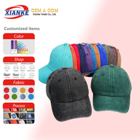X&K OEM Vintage Leopard Sporty Sun Fade Wash Oxford Dobby Ademend Waterdicht 6 Panel Geborduurde Unisex Snapback Baseballpet