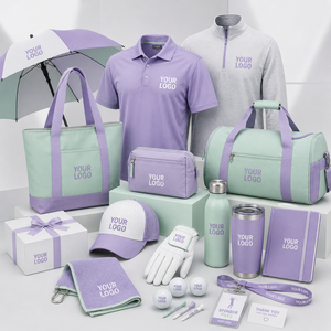 Employee Appreciation Corporate Gifts With Logo Jacket Polo Cap Bottle Tumbler <b>Notebook</b> Lanyard And Tote Bag Gift <b>Set</b> - Product Image 1