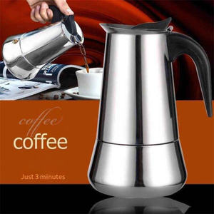 <span class=keywords><strong>Cafetière</strong></span> Moka Harmony 4 <span class=keywords><strong>tasses</strong></span> en acier inoxydable, compatible induction - Product Image 1