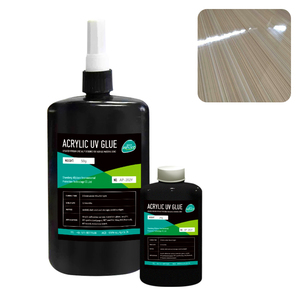 <span class=keywords><strong>PMMA</strong></span> PC Pet Acrylic liên kết <span class=keywords><strong>UV</strong></span> nhựa dính keo không có dấu vết mạnh mẽ minh bạch cao <span class=keywords><strong>UV</strong></span> chữa keo nhựa không vàng - Product Image 4