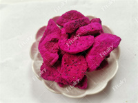 Gevriesdroogd Drakenfruit Plak Witte Snack Gevriesdroogd Dragon Fruit Wit Fruit Vlees Natuurlijk