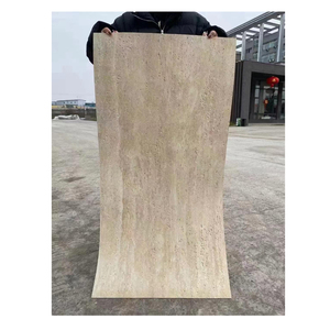 Panneaux de carreaux de pierre flexibles d'usine pierre de travertin souple MCM pour mur extérieur et intérieur à bon <span class=keywords><strong>prix</strong></span> - Product Image 3