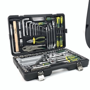 138 mảnh Ổ cắm cờ lê tự động sửa chữa công cụ Kìm kết hợp hỗn hợp nhà tay công cụ thiết lập - Product Image 2