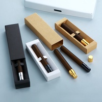 SUMEEAR Fiole de Parfum en Verre Ambré Givré 10 ml avec Vaporisateur Rechargeable en Boîte en Carton pour Échantillon de Parfum