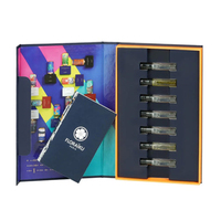 Flacon de parfum miniature personnalisé, vaporisateur de poche, coffret cadeau magnétique, conteneur cosmétique, coffret découverte