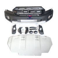 Kit de conversion pour pick-up : pare-chocs avant, grilles, protection inférieure du moteur pour Ranger T7 MK2 PX2, mise à niveau vers T8 Raptor 2019+