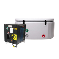 Refroidisseur de Bain de Glace Haute Qualité 2HP avec Pompe à Moteur et Composants Essentiels pour Salles de Sport et Espaces Sportifs Extérieurs 110V/220V Facile à Utiliser