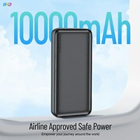 Ensemble cadeau d'affaires promotionnel unique 3in1 câble USB 10000 MAh batterie externe chargeur de voyage support de téléphone sac de rangement Kit de charge rapide