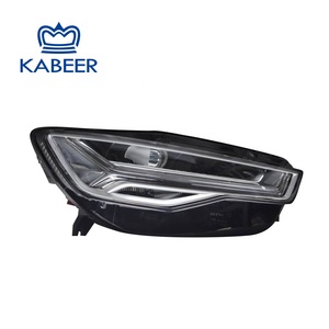 Eadlight-piezas de coche originales para coche, 2016 <span class=keywords><strong>A6</strong></span> Lsed 6 LED matrix faro usado tipo original - Product Image 2