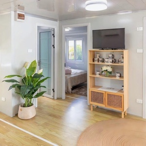 <span class=keywords><strong>Casa</strong></span> Modular Prefabricada Tipo Villa de Madera Acogedora de 20x40 pies, <span class=keywords><strong>Casa</strong></span> Contenedor Expandible con Techo a Dos Aguas y Porche, para el Mercado de EE. UU. y Australia - Product Image 6