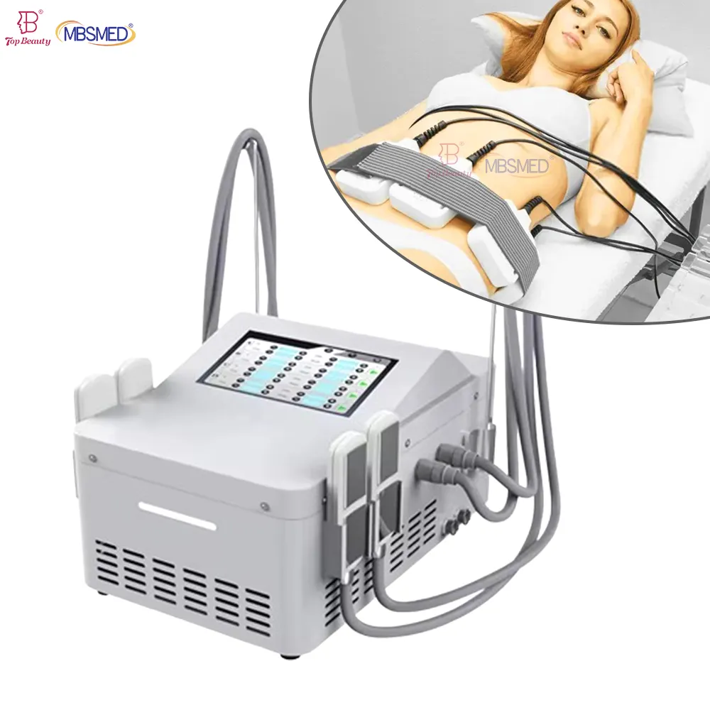 Cryo Cooling Pad Ems stimolatore muscolare corpo Contouring perdita di peso attrezzatura di bellezza