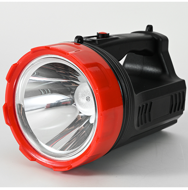 Factory Price Strong Light USB Rechargeable Patrol Portable Light Camping Light Flashlights Handheld Solar Searchlight