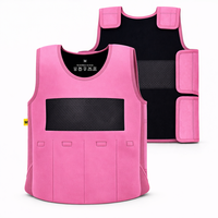 Gilet lesté sensoriel pour enfants, gilet de compression réglable avec velcro pour l'autisme, l'ADHD, la thérapie et l'entraînement, marque Pusun WS-344 18oz