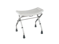 Chaise de salle de bain pliante en alliage d'aluminium, douche de transfert de patient pour personnes âgées