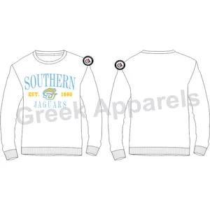 Southern University Embroidery Sweatshirt Wholesale Long Sleeve Sweatshirt For Women Hot Selling Pullover Winter Sweatshirt