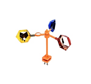 Répulsif d'oiseaux rotatif extérieur à 360 degrés, dispositif réfléchissant anti-pigeons pour le contrôle des oiseaux dans les jardins, fermes, bateaux et cours - Product Image 1