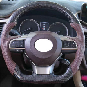 Carbon Fiber Steering <b>Wheel</b> 44mm Inner Diameter For Toyota Lexus Subaru 2013-2016 Customizable 3 <b>Spoke</b> Design - Product Image 1