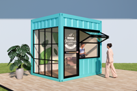 Maisons conteneurs, conteneurs créatifs, boutiques mobiles