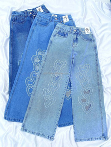 <span class=keywords><strong>Jean</strong></span> cargo décontracté ample et déchiré à jambe droite pour <span class=keywords><strong>femme</strong></span>, grande <span class=keywords><strong>taille</strong></span>, en denim, été 2026 - Product Image 5