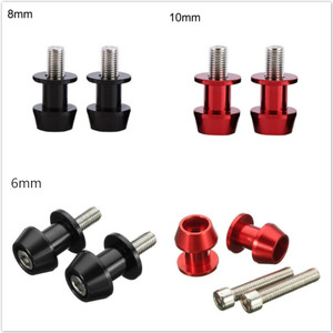 Motocicleta 10mm 6mm 8mm CNC basculante carrete soporte deslizante tornillos para Honda Yamaha <span class=keywords><strong>Kawasaki</strong></span> <span class=keywords><strong>Ninja</strong></span> 250 R1 <span class=keywords><strong>R6</strong></span> Suzuki Triump/H S1000RR - Product Image 5