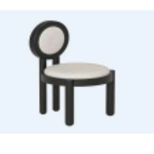 Chaise de salle à manger en bois moderne et simple 37798-101 - Product Image 1