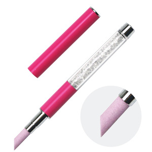 Lime à ongles cylindrique en pierre ponce, repousse-cuticules, bâton de ponçage, stylo de polissage pour manucure manuelle - Product Image 6