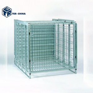 Nhiệm vụ trung bình đóng mở girobox <span class=keywords><strong>container</strong></span> riddling dây lưu trữ thép kim loại Pallet kho đóng mở girobox <span class=keywords><strong>container</strong></span> - Product Image 1