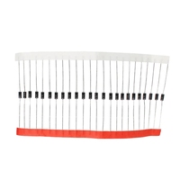 Kit de diodes Schottky à commutation rapide 1N4148 1N4007 1N5819 1N5399 1N5408 1N5822 FR107 FR207 100 pièces Redresseur à barrière Schottky