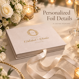 กล่องเชิญงานแต่งงานแบบกำมะหยี่จาก Bee Sustainable Mailing Solutions กล่องรับแขกงานแต่งงานทำจากกระดาษลูกฟูกที่รีไซเคิลได้ - Product Image 3
