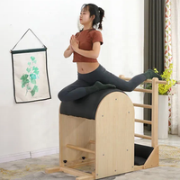 Nouveau Design Pilates Bois Yoga Équipement De Gymnastique Fitness Bois Hêtre Blanc Érable Pilates Wunda Chaise