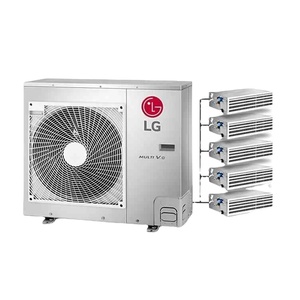 Aire Acondicionado <span class=keywords><strong>Mini</strong></span> Split DC Inverter para Ductos, 24000 BTU, R410a/R32, 380V, 60Hz, VRF Multi Cassette para Uso en Hoteles y Hogares - Product Image 5
