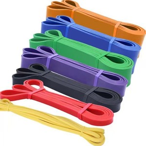 Tpe Resistance <b>Bands</b> Medium Strength Fitness <b>Exercise</b> <b>Bands</b> For Workout Training Yoga Stretching Home Gym Use - Product Image 1