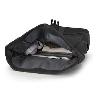 Custom European Casual Roll-top Backpack, Large-capacity Shoulder Bag with Roll-top Closure, Perfect for College - Product Image 3