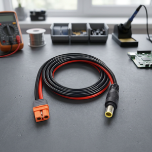Câble d'extension en cuivre DC 8mm/DC7909 mâle/femelle XT60 10A pour connexions de fils, IP67, pour station d'alimentation portable River Delta - Product Image 3
