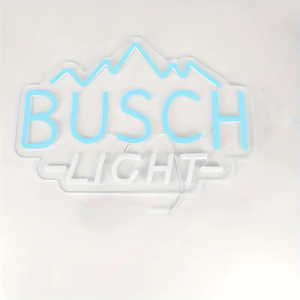 Enseigne néon Busch Light - Enseigne néon LED Busch personnalisée pour bar, pub et cadeau de fête - Enseigne néon lumineuse et durable - Product Image 3