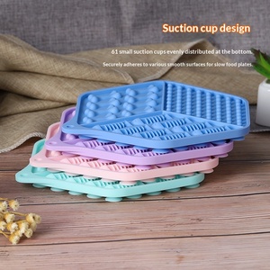 Tapis de léchage pour <span class=keywords><strong>chien</strong></span> avec ventouses pour l'alimentation lente, la protection des aliments, l'entraînement et le bain du <span class=keywords><strong>chien</strong></span> - Product Image 2