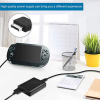 Câble USB AC Power Wall Charger Supply Convert Adapter pour Sony PSV PS Vita Gaming