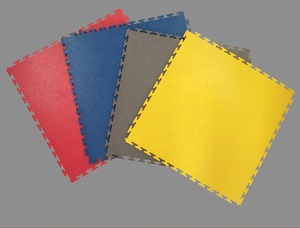 Carreaux de sol de garage rigides modulaires colorés à emboîtement Carreaux de sol de garage à emboîtement Atelier automobile de sous-sol en caoutchouc - Product Image 3