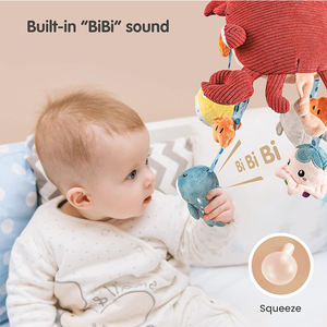 Móvil musical <span class=keywords><strong>de</strong></span> fieltro suave para <span class=keywords><strong>cuna</strong></span> Konig Kids, giratorio y colgante, con juguetes <span class=keywords><strong>de</strong></span> peluche <span class=keywords><strong>de</strong></span> cangrejo - Product Image 5