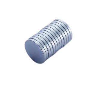 Xl磁铁超强钕铁硼N35圆柱钕磁铁永环形状供应N35-N52磁铁切割服务