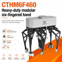 Main robotique robuste à six doigts CTHM6F460, capacité de charge de 120 kg, pour la manutention et le chargement/déchargement de marchandises portuaires